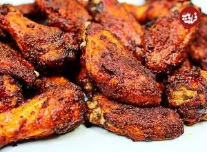 ببینید| طرز تهیه بال مرغ سوخاری ترد در فر 