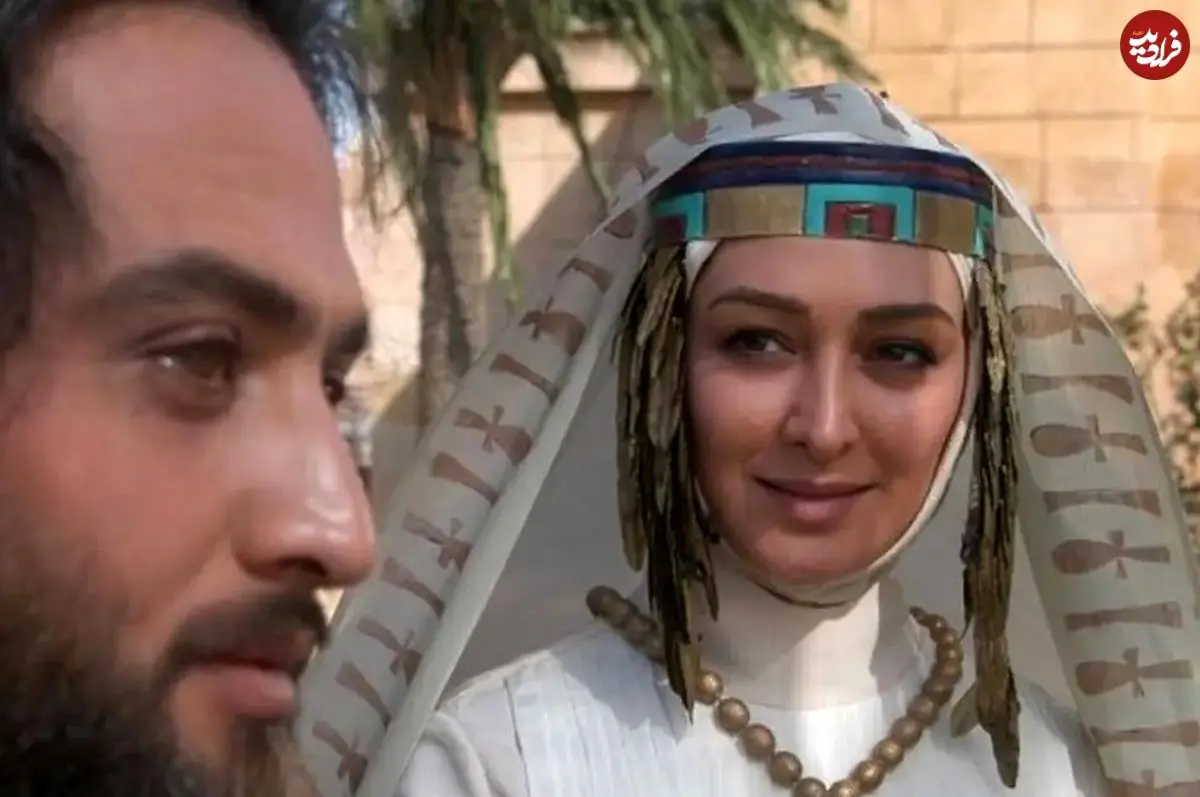 عکس| سفر زمان؛ «آسنات» (سریال یوسف) در کنار پرستو صالحی در یک مراسم؛ 10 سال قبل