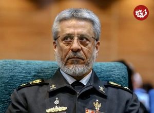 عکس؛ سفر در زمان؛ «حبیب الله سیاری در لباس ارتش و درجه سرتیپ دومی»؛ دهه 70