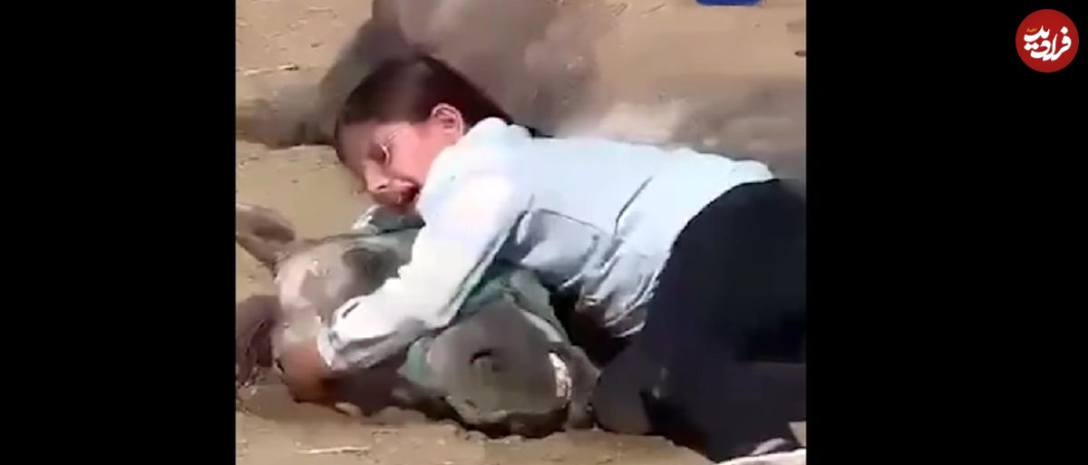 (ویدئو) گریه‌ دلخراش جوانترین دختر اسب سوار کردستان