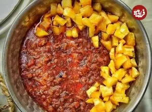طرز تهیه خورش بیج بیج مازندرانی