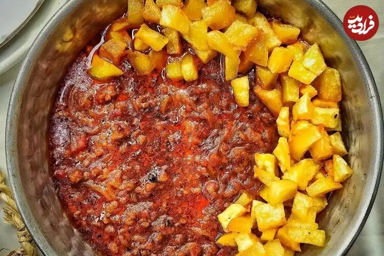 طرز تهیه خورش بیج بیج مازندرانی