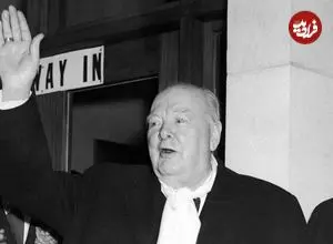 عکس| سفر در زمان؛ «چرچیل» در مسیرش به جنوا؛ سال 1290