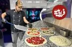 ببینید| غذای خیابانی در ایران؛ فرآیند دیدنی پخت پیتزای ناپولی در تهران