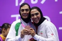 خواهران منصوریان نقره داغ شدند؛ محرومیت ۲۴ ماهه برای شهربانو و سهیلا