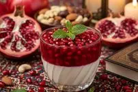 پاناکوتای انار؛ دسر مخملی یلدایی برای سفره های مهمونی پاییزی
