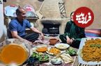 ببینید| غذای روستایی در ایران؛ پخت آبگوشت سنتی و تهیه ترشی کلم قرمز