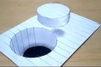 ببینید| به همین سادگی یک نقاشی 3 بعدی شگفت انگیز بکشید!