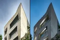 تصاویر؛ شاهکار معماری سنگی در قلب پایتخت؛ ساختمان «سافت‌استون» تهران