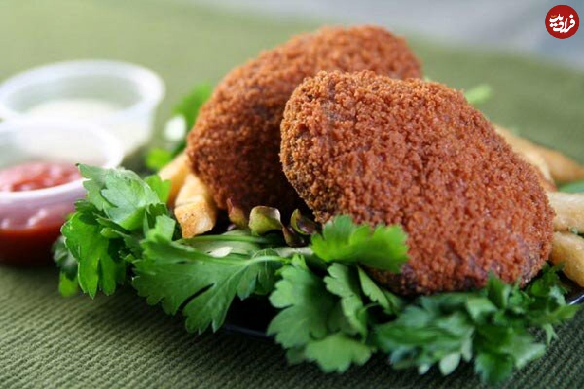 طرز تهیه ناگت گوشت چرخ کرده ؛ ساده ، فوری و خوشمزه