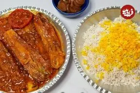 ببینید| طرز تهیه خورشت بادمجان بدون گوشت
