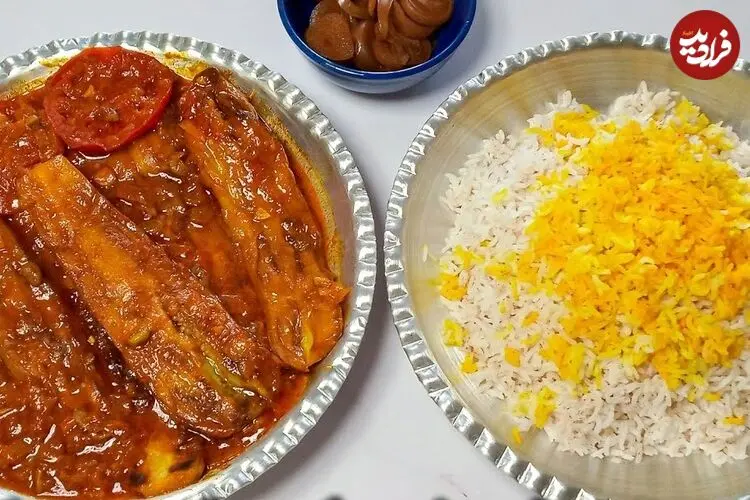 ببینید| طرز تهیه خورشت بادمجان بدون گوشت