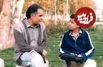 عکس| سفر زمان؛ «بی بی، مجید، کیومرث پوراحمد و عوامل» در پشت صحنه سریال قصه های مجید؛ سال 69