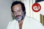 عکس| سفر زمان؛ «ایرج قادری» در کنار «گلی زنگنه» در نمایی از فیلم عمو فوتبالی؛ سال 54