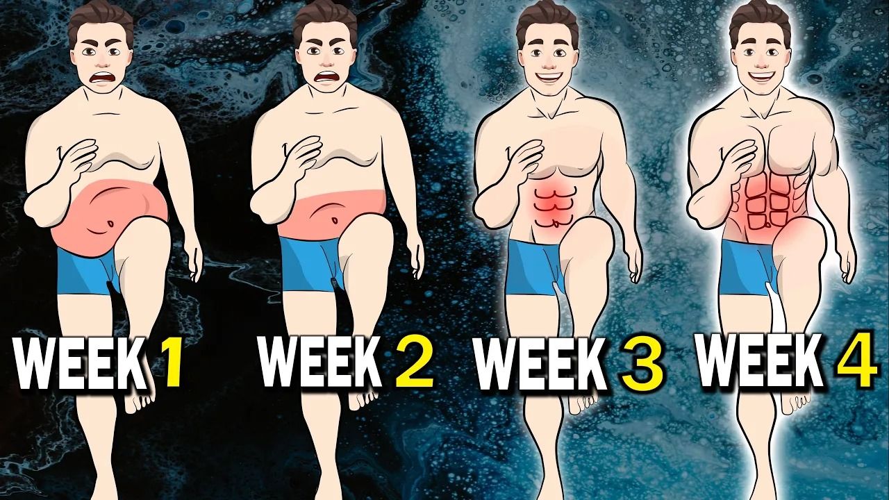(ویدئو) سرسخت ترین چربی های شکمی با این 11 تمرین در 4 هفته آب می شوند