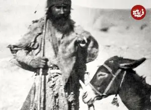 عکس| سفر زمان؛ خانوادۀ قحطی‌زدۀ ایرانی در زمان ناصرالدین شاه