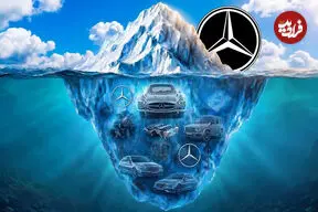 رازهای تاریک و هیولاهای مخفی مرسدس بنز! + اینفوگرافیک