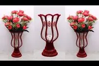 (ویدئو) این گلدون زیبا رو واسه سفره شب یلدا درست کن، خیلی راحته!