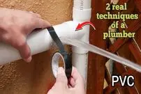 (ویدئو) اگر لوله پی وی سی (PVC) آب سوراخ شد، چگونه تعمیرش کنیم؟