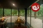 عکس| سفر زیبا؛ تصویری از یک چایخانه بین راهی در یک جاده جنگی در شمال ایران؛ 120 سال قبل