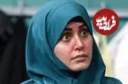 عکس| سفر زمان؛ «الناز شاکردوست» با پتو در مرده‌شورخانه؛ سال 96