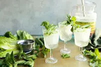 نوشیدنی خانگی دلپذیر، شربت سکنجبین نعنای تازه برای روزهای گرم