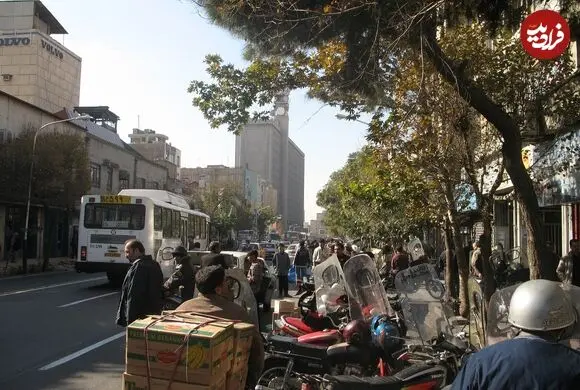 عکس| سفر زمان؛ تصویری از خیابان خاکی امیرکبیر در دوران قاجار