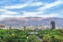 عکس| سفر زمان؛ منظرۀ متفاوت «شمال تهران» از پشت‌بام تکیه‌دولت در زمان ناصرالدین شاه