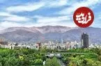 عکس| سفر زمان؛ منظرۀ متفاوت «شمال تهران» از پشت‌بام تکیه‌دولت در زمان ناصرالدین شاه