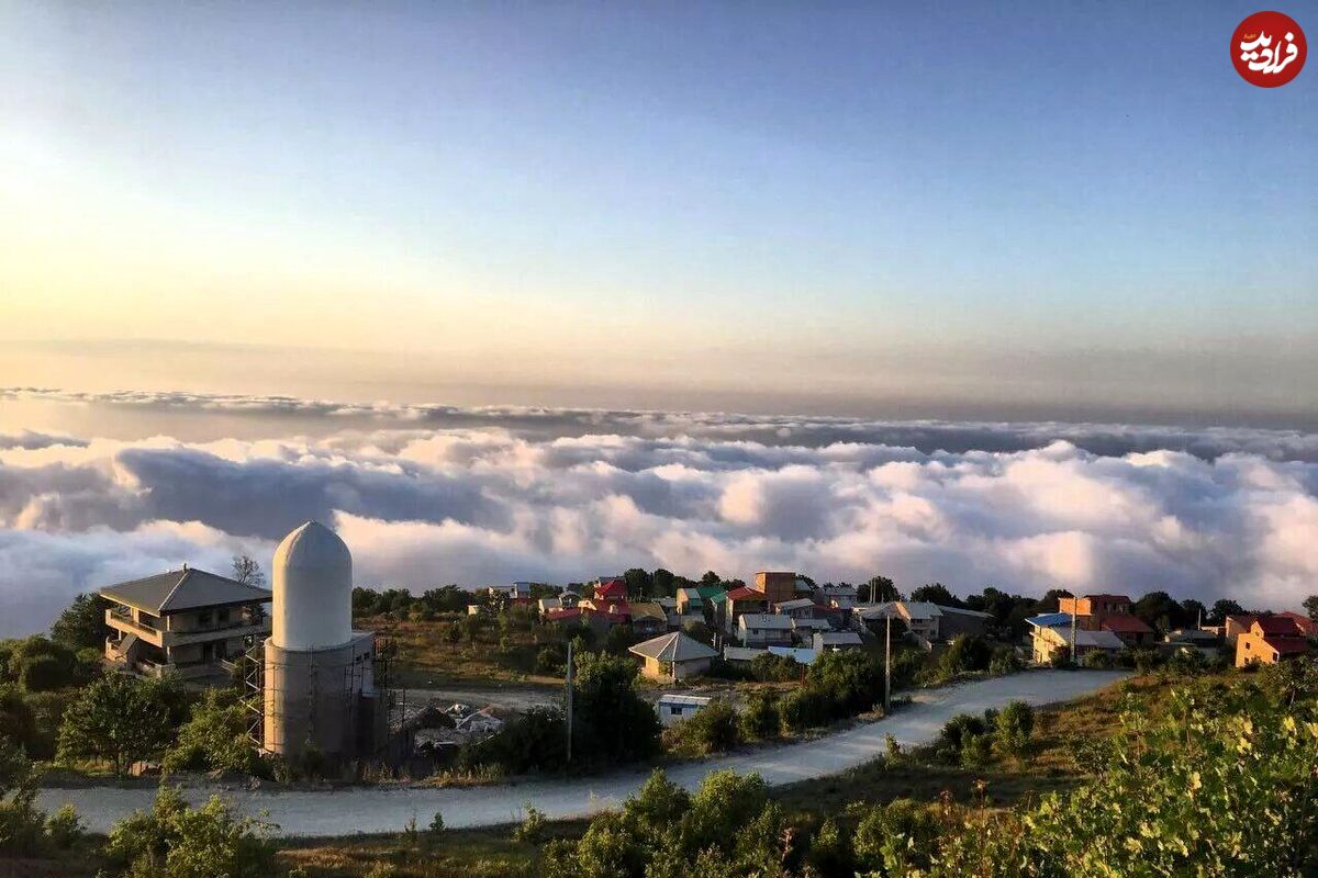 (تصاویر) روستای درازنو؛ طبیعتی بکر روی ابرها