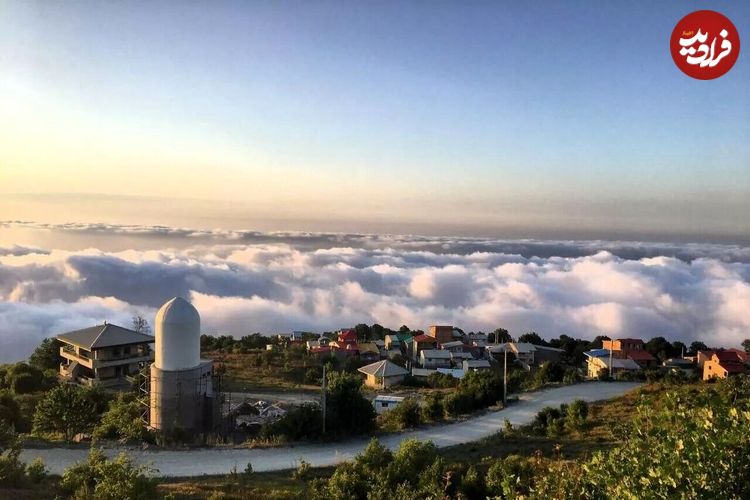 (تصاویر) روستای درازنو؛ طبیعتی بکر روی ابرها