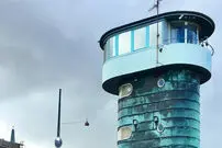 عکس| پل تاریخی کپنهاگ با دو برج مسی؛ اثر جالب معماری در دانمارک