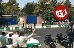 عکس| سفر زمان؛ خیابان فردوسی و ورودی سفارت انگلیس در یک روز برفی؛ دوران قاجار