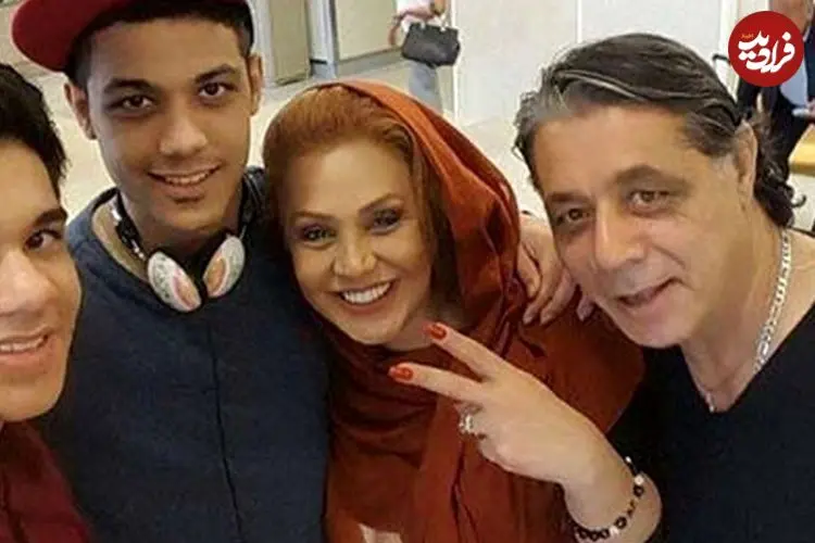 عکس| سفر زمان؛ «نسرین مقانلو» در کنار «افسانه بایگان و سعید راد» در تالار عروسی