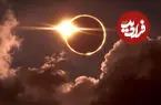 تصاویر| چهره ترسناک و متفاوت خورشیدگرفتگی از خارج از کره زمین!