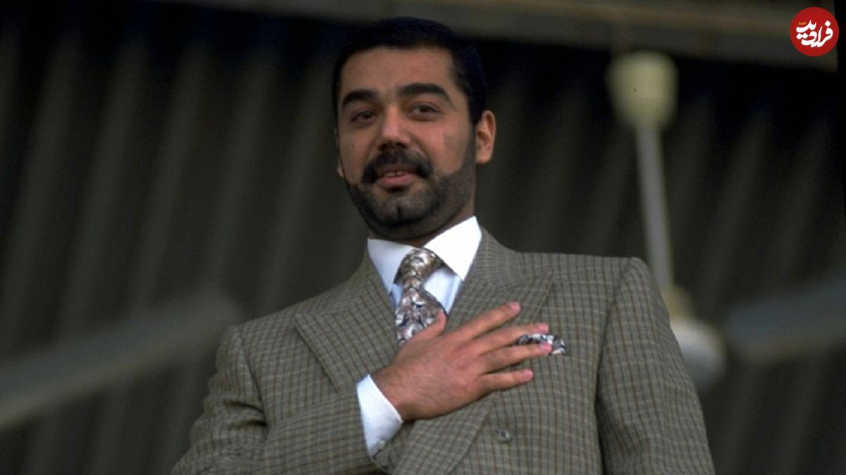 عکس| سفر در زمان؛ «عدی پسر بی رحم صدام» در «جشنواره ورزش و صلح» در بغداد؛ سال 1369