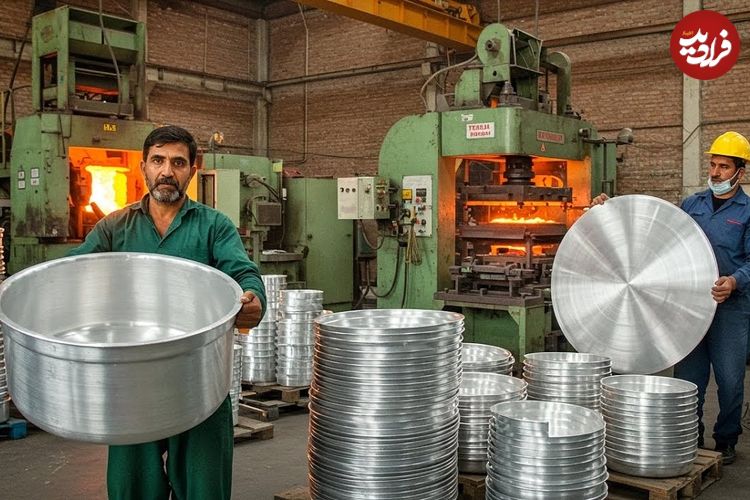 ببینید؛ فرآیند بازیافت قوطی نوشابه و تولید قابلمه با آن ها در پاکستان