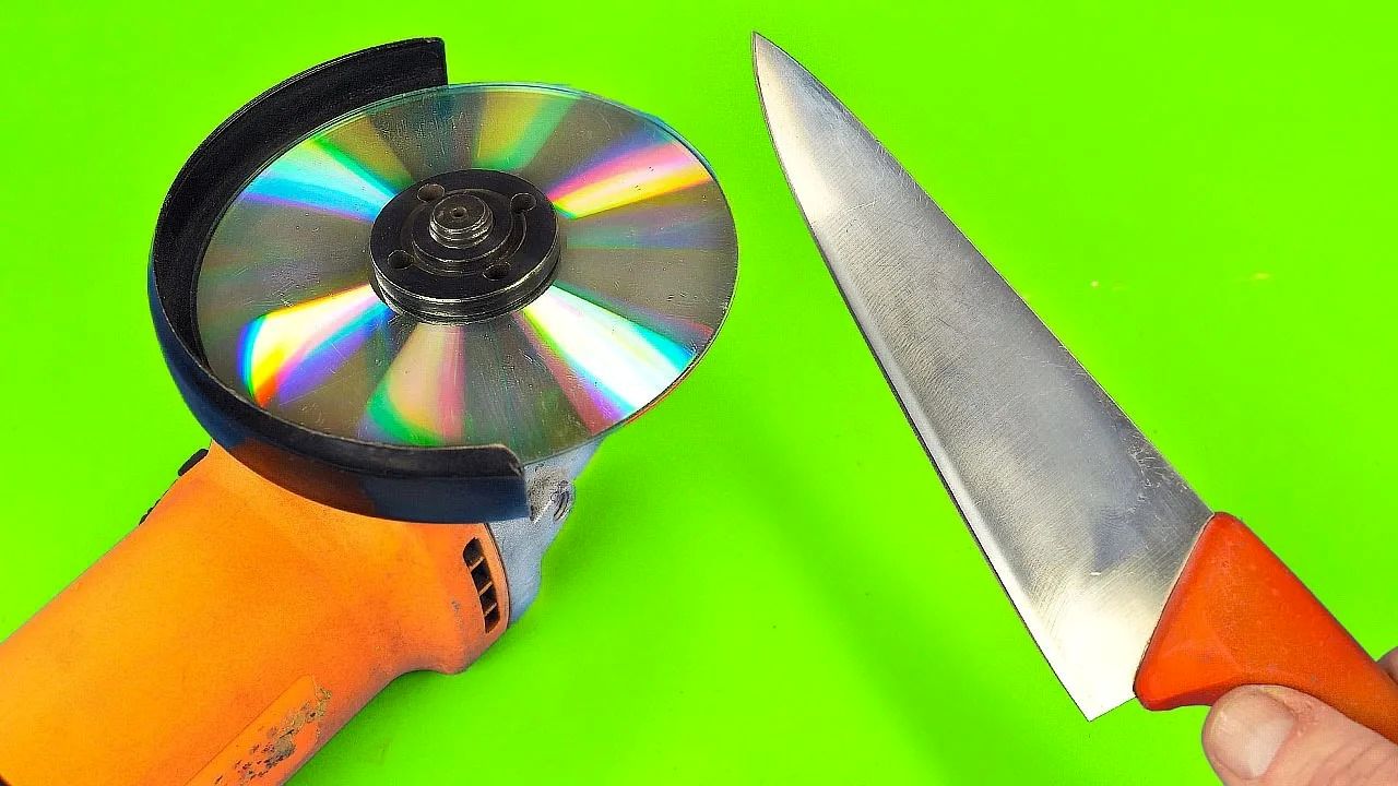 (ویدئو) چگونه چاقوی کند را در سه دقیقه تیز کنیم؟