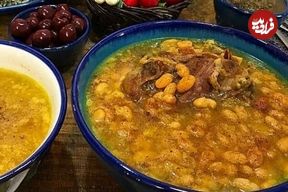 (عکس) گوشت لوبیای کاشان، شام شب خانه رونالدو!  