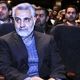 عکس؛ سفر در زمان؛ «رحیم صفوی در حال خندیدن با سردار سلیمانی» در یک مراسم؛ سال 98