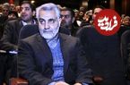 عکس؛ سفر در زمان؛ «رحیم صفوی در حال خندیدن با سردار سلیمانی» در یک مراسم؛ سال 98