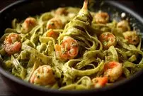 ببینید| طرز تهیه یک پاستای ایتالیایی خوشمزه با میگو