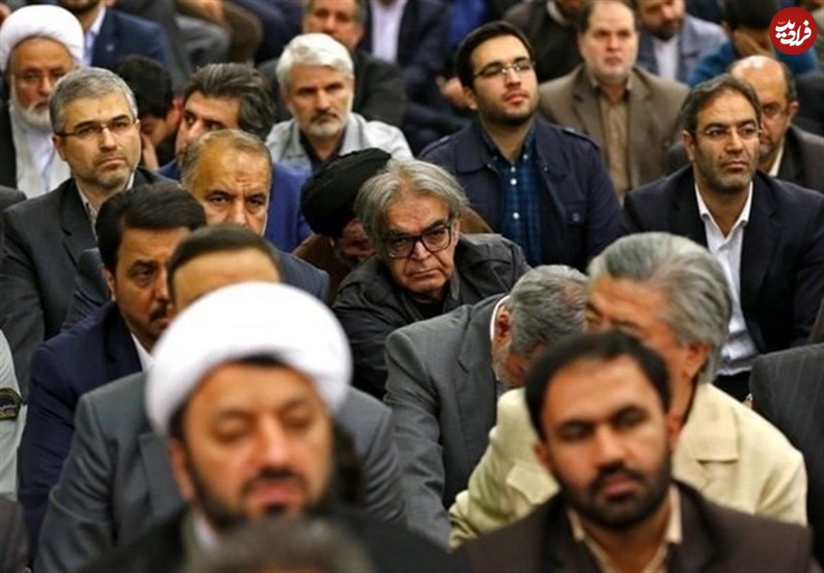 عکس؛ سفر در زمان؛ حمید لولایی و حسن جوهرچی در بیت رهبری؛ دهه ۸۰