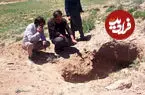 کشف مجموعه گور مقبره اشکانی ـ ساسانی در اصفهان