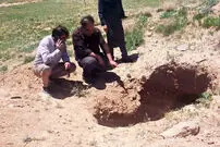 کشف مجموعه گور مقبره اشکانی ـ ساسانی در اصفهان