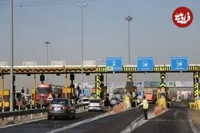 عکس| سفر زمان؛ استراحت یک کاروان در جادۀ قزوین-تهران در دوران ناصرالدین شاه