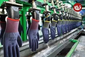 ببینید| مراحل دیدنی تولید دستکش های کار در کارخانه ای در کره جنوبی