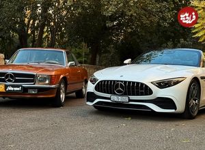 تصاویر؛ ملاقات با مرسدس بنز SL43 AMG مدل 2025 در تهران؛ اسطوره‌ای تمام‌نشدنی از 1952 تاکنون