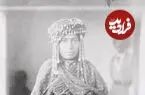 عکس| سفر زمان؛ تصویری از یک «زن کلدانی» در خانه‌اش در دوران قاجار