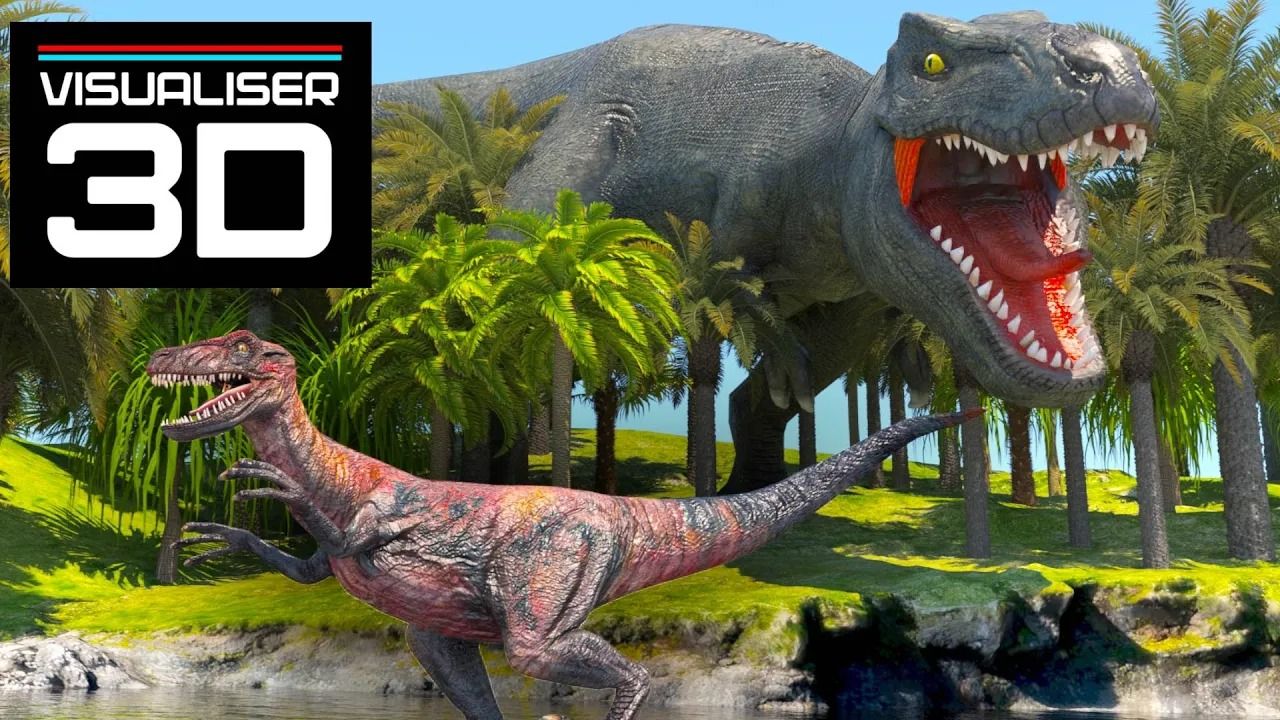 (ویدئو) خطرناک ترین دایناسورهای دوره ژوراسیک را ببینید